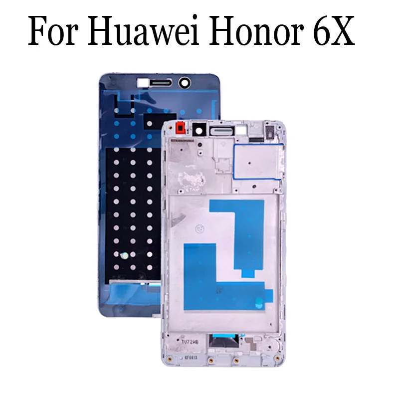 Оригинальный держатель ЖК-экрана передняя рамка для Huawei Honor 6X Корпус чехол
