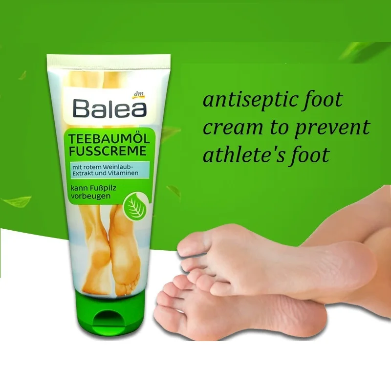 Крем для ног Balea Tea Tree Oil антисептик крем спортсмена сухость стресс усталость уход