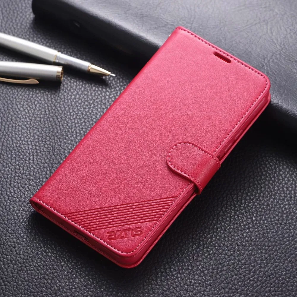 Роскошный чехол AZNS из искусственной кожи для huawei Honor 20 Pro V20 V10 Note 10 Honor 10 9 8x 8c 8a 7x 7c 6x Магнитный Флип-бумажник чехол
