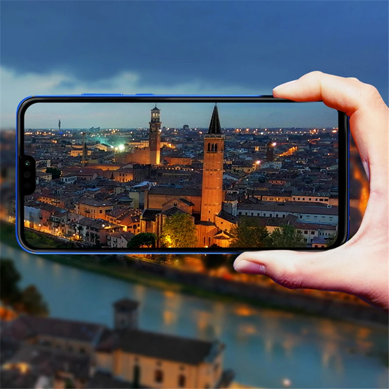 Закаленное стекло для Huawei Honor 8X противоударное защитное с полным покрытием 8 X Honor8x