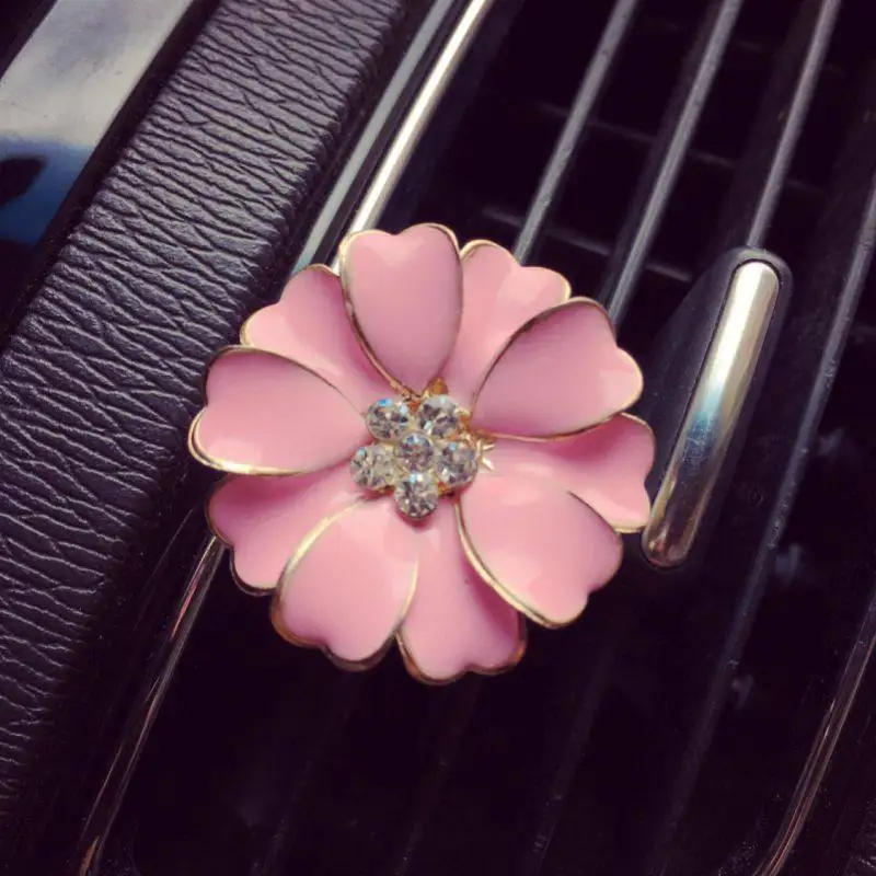 1PCS Auto Car Daisy Flower Air Outlet Fragrant Perfume Clip Freshener Diffuser | Автомобили и мотоциклы