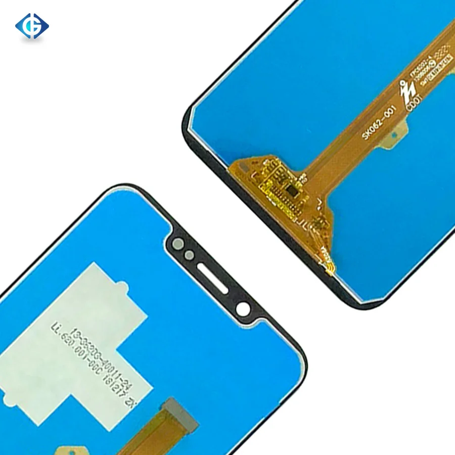 20 шт запасные части ЖК для Tecno Camon 11 Pro CF8 ЖК-дисплей кодирующий преобразователь сенсорного экрана в сборе для Tecno Camon 11Pro CF8 корабль DHL