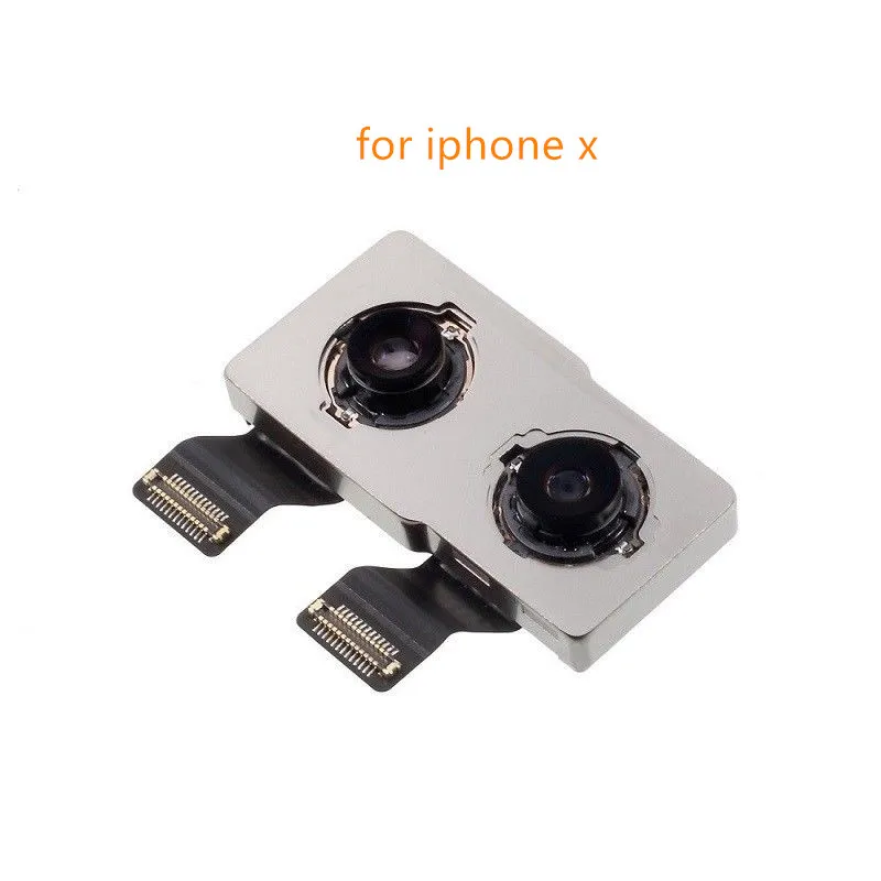 

Back Rear Camera With Flash Module Sensor Flex Cable For iPhone X Big Rear Camera Module Flex Cable Replacement Parts 100% Test