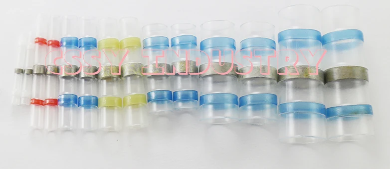 50 шт./лот паяльный термоусадочный оловянный терминальный соединитель 26-4AWG (0 25-22