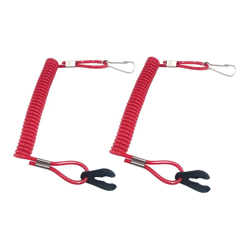 Лодочный мотор Kill Stop клавишный шнур красный страховочный трос для мотора Switch Key