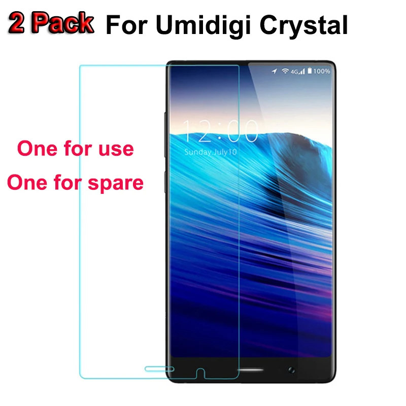 2 шт. закаленное стекло Umidigi 100% хорошее качество премиум 5 дюймов защитная пленка
