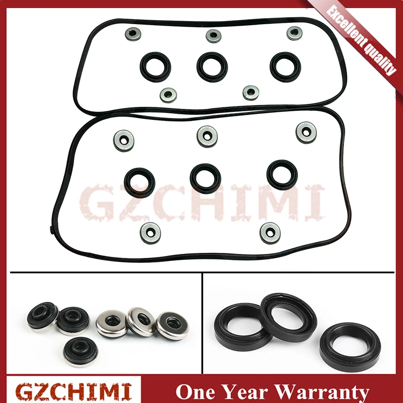 OEM 12030 RCA A01 LeftL и правая крышка клапана Комплект прокладок для Honda Accord V6 MDX RL
