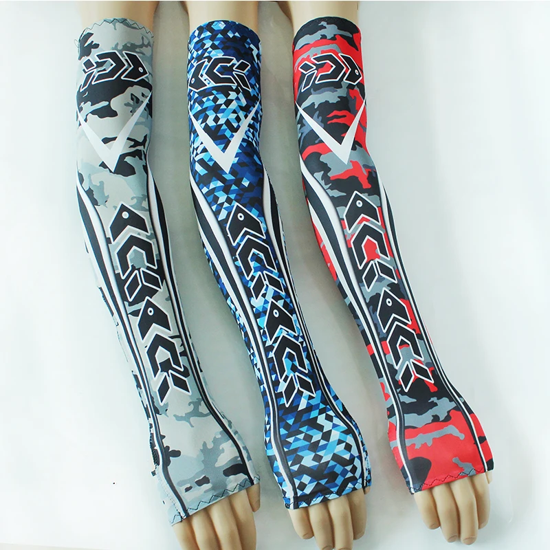 Ледяные шелковые перчатки с УФ-рукавами для активного отдыха рыбалки велоспорта