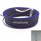 Кабель RGB 22AWG из луженой меди, 3 м, 4-контактный кабель RGB, изолированный ПВХ провод 22 awg UL2468, Удлинительный Соединительный провосветодиодный