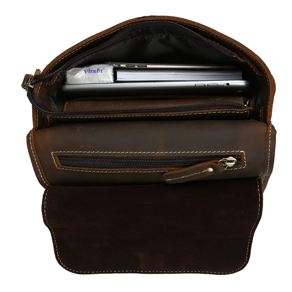 Мужская сумка портфель из натуральной кожи для Для мужчин чехлы телефонов в