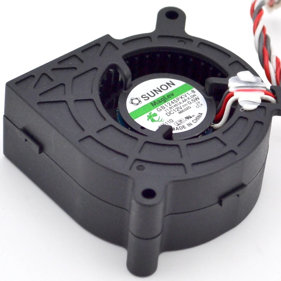 2 шт. новинка Φ 45*45*20 мм 12 В 0 5 Вт 4520 турбонагнетатель охлаждающий вентилятор -