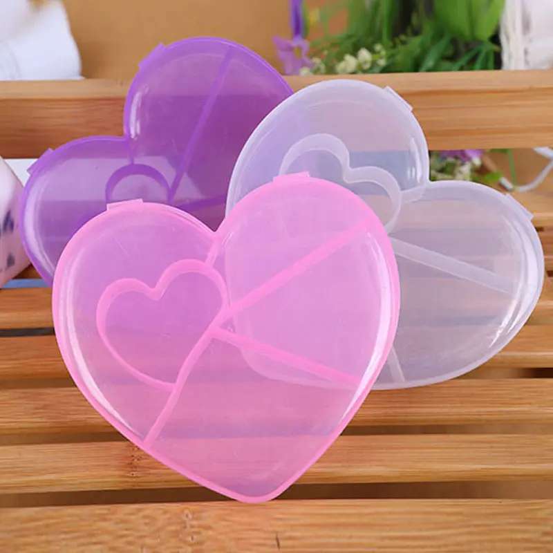 5 ячеек отсек для сердца пластиковый ящик хранения корпус электронные ювелирные