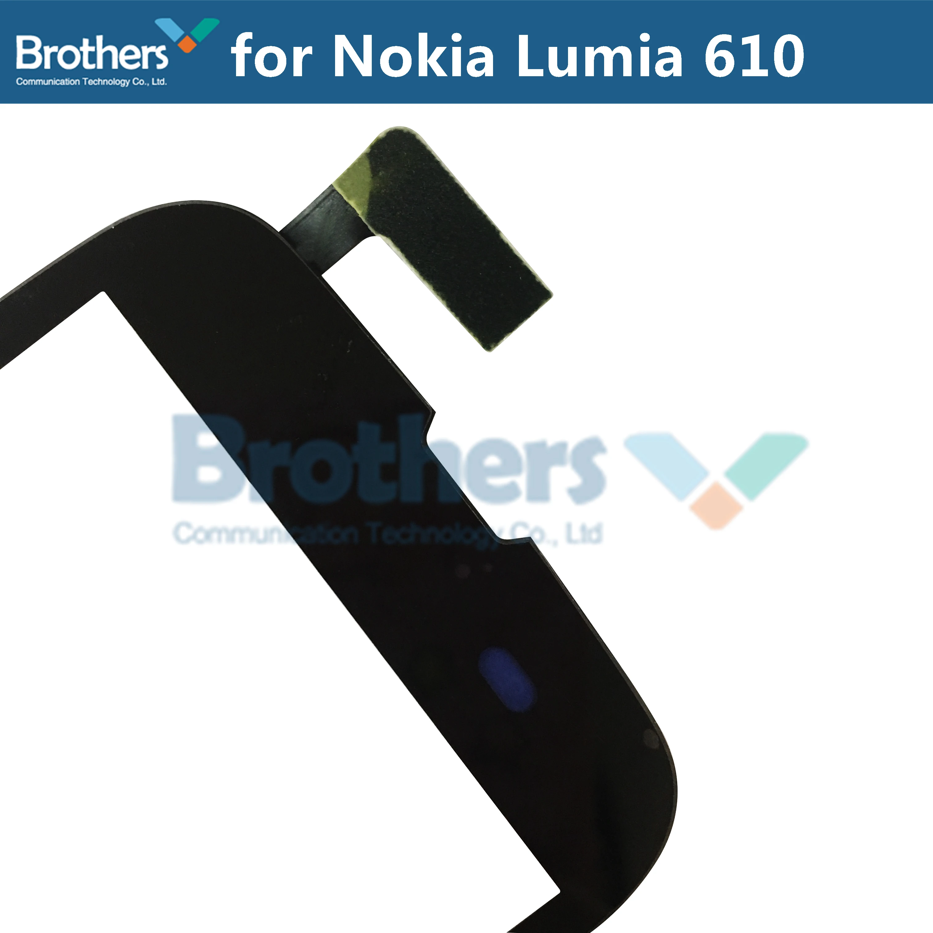 Оригинальный сенсорный экран дигитайзер для Nokia Lumia 610 Переднее стекло объектив