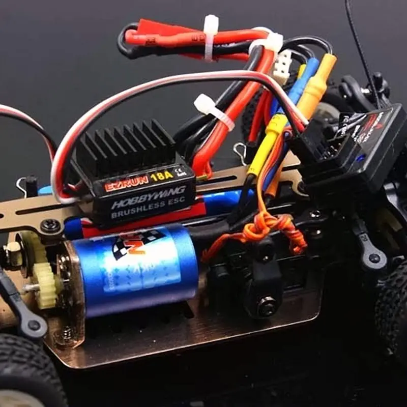 RC WLtoys A202 A212 A222 A232 A242 A252 1:24 автомобиля ударная установка RTR бесщеточная модернизация EZRUN 2030 мотор 18A ESC AX5S 2,4 г радио