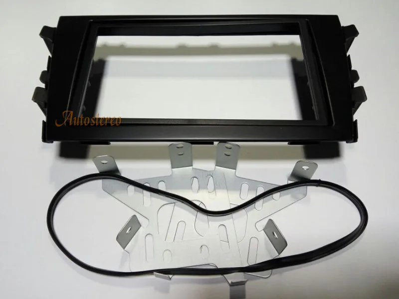 ZW11-596 Двойной Дин фасции DVD переоборудование рамка для Suzuki Celerio+ dash Mount Kit Адаптерная рамка 11-596