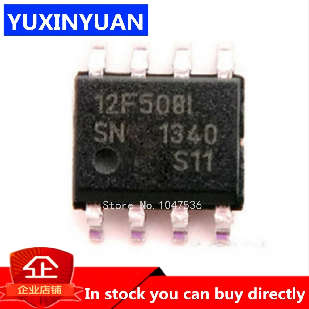 

10 шт./лот PIC12F508-I/SN PIC12F508 12F508 SOP8