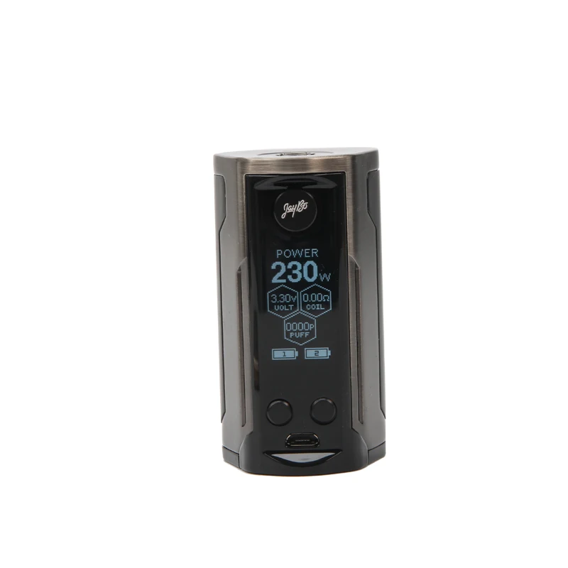 Оригинальный Wismec Reuleaux RX GEN3 двойной комплект с 5 8 мл GNOME King Tank WM01 230 Вт GEN 3 бокс мод