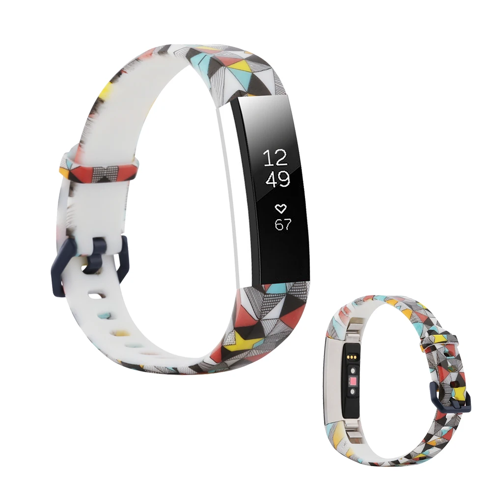 Цветной мягкий силиконовый ремешок для Fitbit hr alta Band сменный Ремешок Для Alta HR/Alta