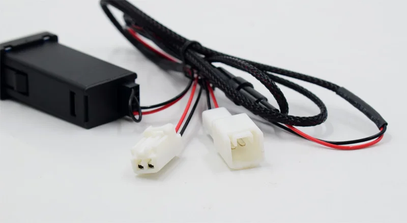 XCGaoon QC3.0 Quickcharge автомобильное зарядное устройство двойной USB телефон PDA адаптер DVR Plug& Play кабель для Toyota