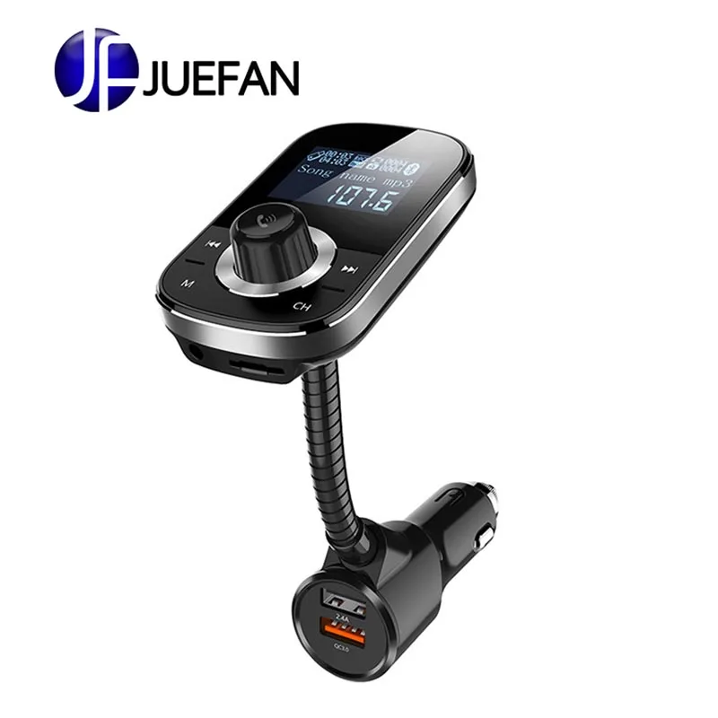 Mp3-плеер автомобильный передатчик двойной USB QC3.0 Bluetooth автомобильное зарядное