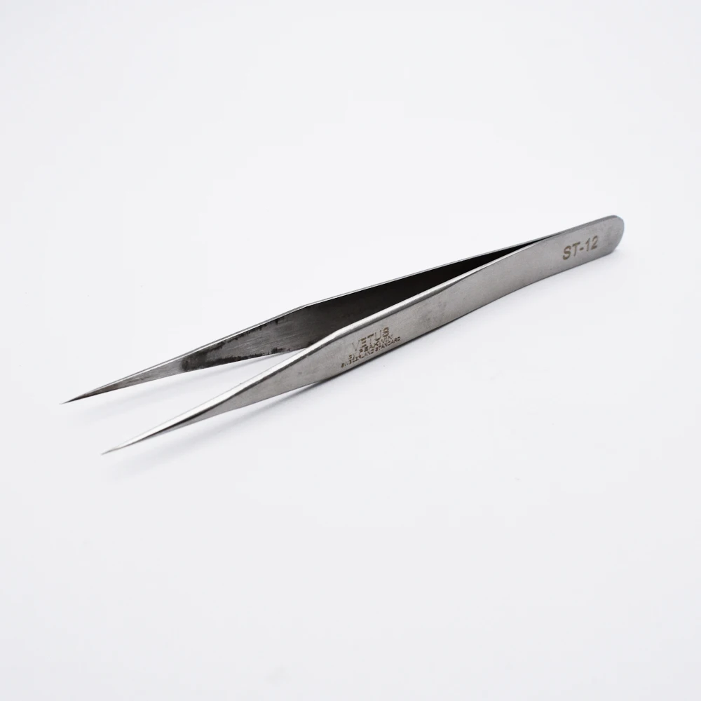 1 шт. пинцет из нержавеющей стали|stainless steel tweezers|steel tweezershand tools |