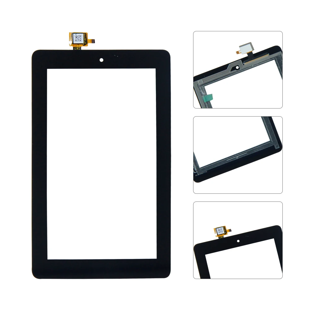 Для Amazon Fire 7 2015 SV98LN сенсорный экран стекло дигитайзер Замена | Компьютеры и офис