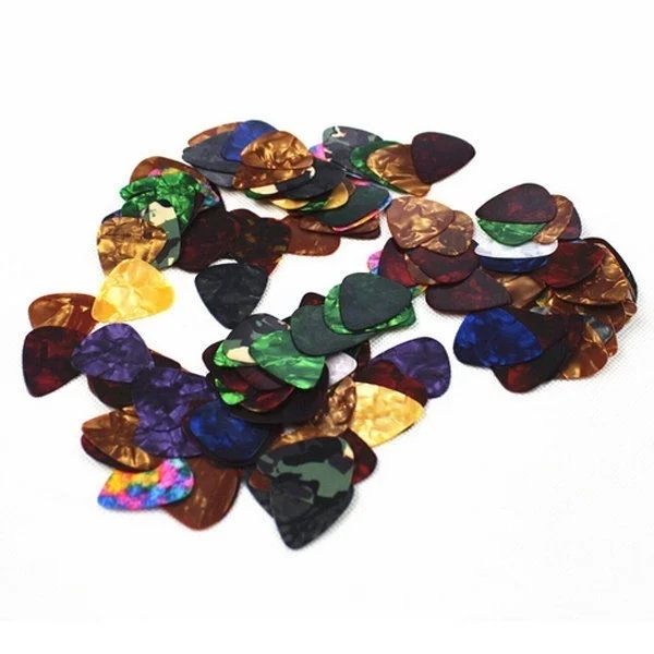 

10/20 Pcs New Acoustic Picks Plectrum Celluloid Electric Smooth Guitar Pick Accessories 0.46mm 0.71mm 0.96mm ZJ55
