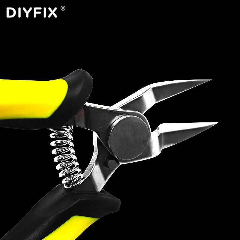 DIYFIX " мини электрические провода плоскогубцы Сторона Snips флеш ниппельная проволока для зачистки ручные инструменты Микро ножницы TS-140