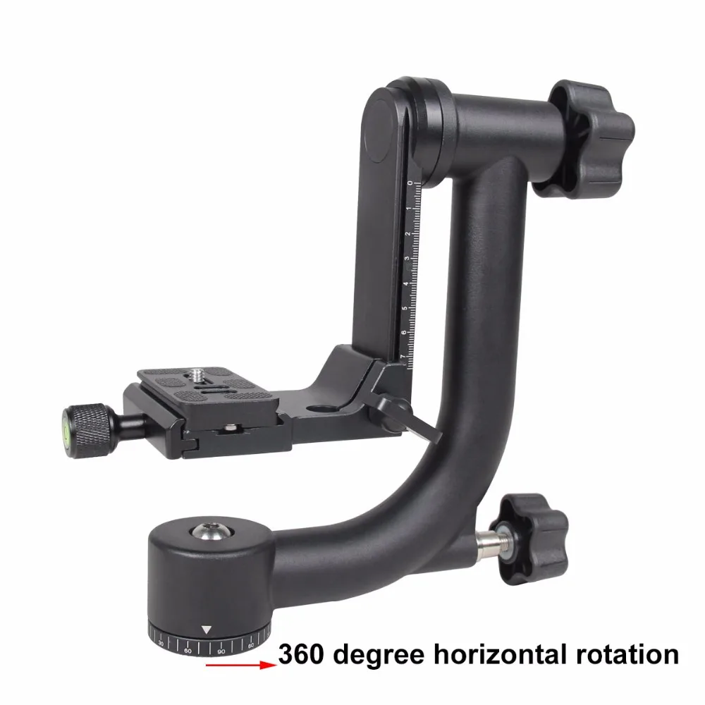 Новый профессиональный алюминиевый карданный штатив головка для тяжелых