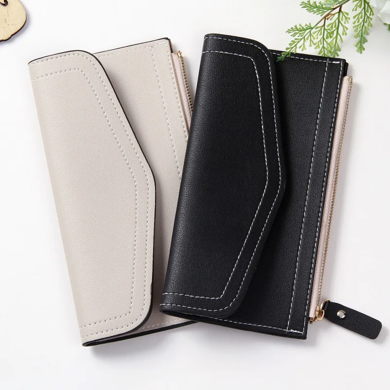 2018 длинные дамы pu Для женщин кошельки портфель Роскошные Брендовая дизайнерская