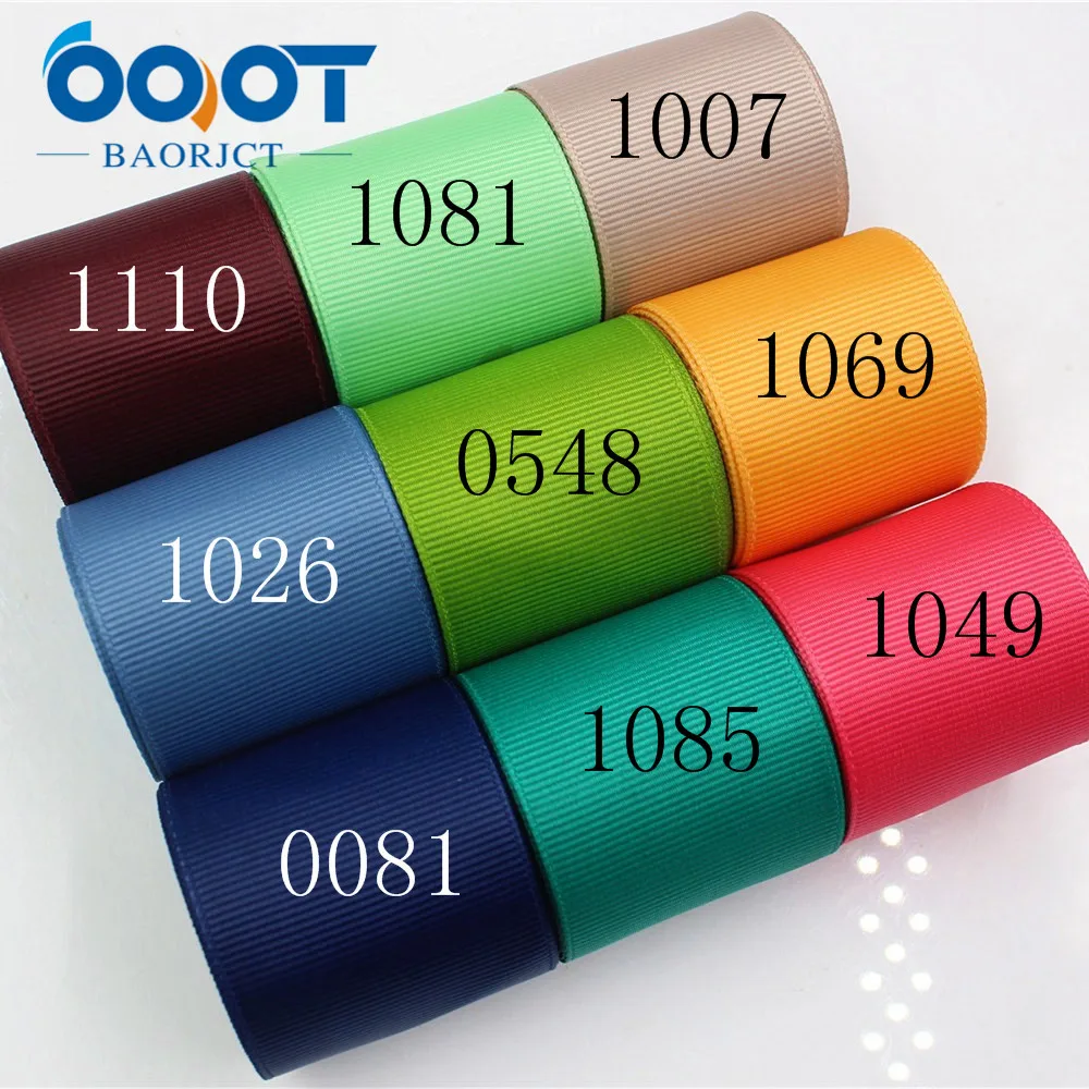 Однотонные ленты OOOT BAORJCT 176065 38 мм 10 ярдов Термотрансферная печатная корсажная