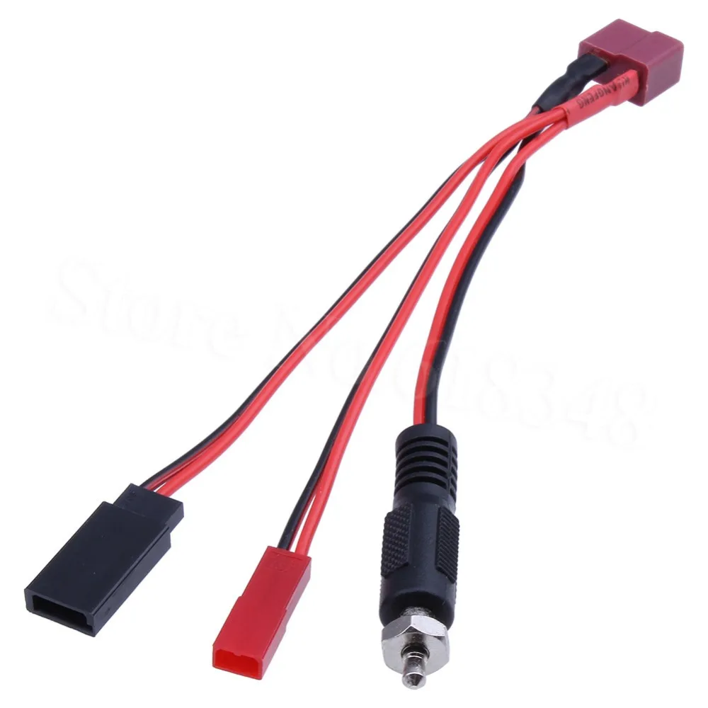 Кабель адаптера зарядного устройства 3 в 1 Deans T Plug (мама) адаптер свинцовый шнур с