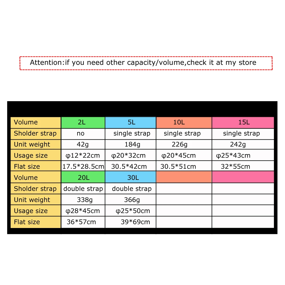 Водонепроницаемая сухая сумка YOUGLE для хранения реки треккинга плавания каякинга