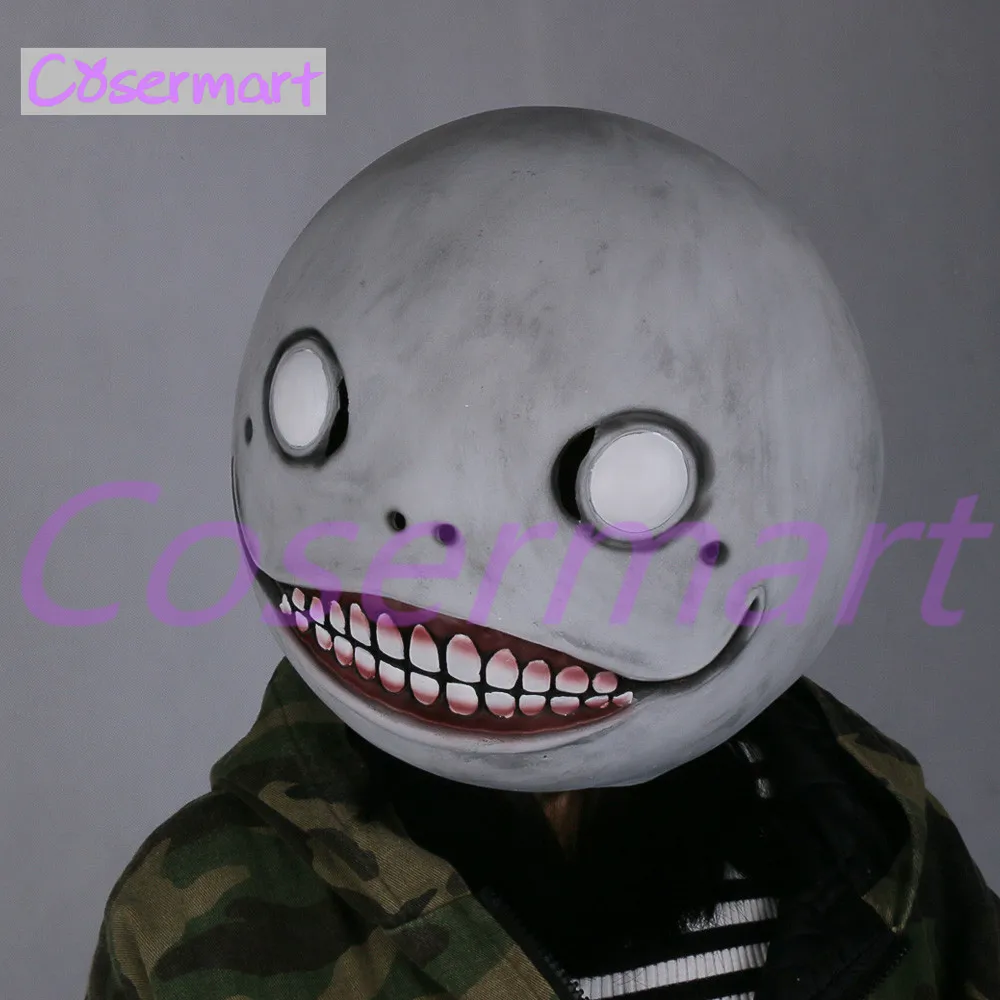 Cos Горячая игра НИР: автоматы маски Косплэй маска &quotЭмиль&quot шлем 1:1 Латекс