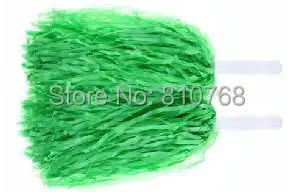 

Free Shipping Green Supplies cheerleaders took the ball ball cheerleaders flower plastic hand flowers cheerleading pom poms#1829