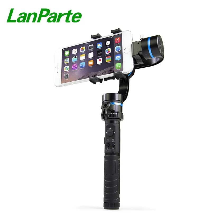 LanParte 3 осевой Ручной Стабилизатор для iPhone Xs Max Xr X 8 Plus 7 Huawei и Samsung S9 Gopro Экшн
