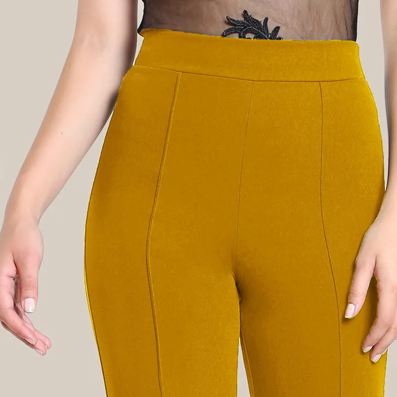 SHEIN Однотонные Широкие Прямые Брюки Офисные Стильные Брюки
