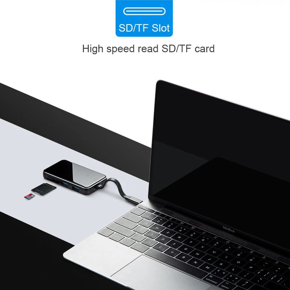 3 0 USB C концентратор HDMI RJ45 VGA док-станция для huawei mate 20 Pro 10 Macbook Surface 6 type samsung S8 S9 Plus ASUS