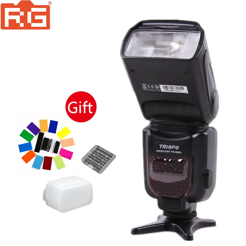 TRIOPO TR 586EX TTL Speedlite Speedlight для Canon EOS 5D 5D3 II Nikon DSLR Cameras как Yongnuo Режим беспроводной