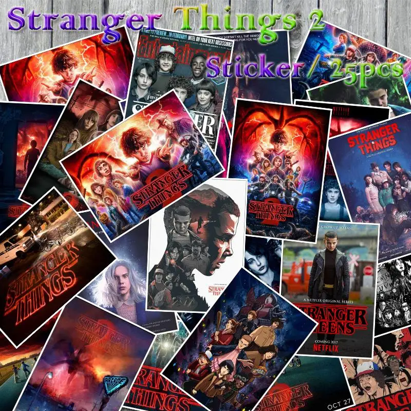 25 шт. из американской драмы наклейки для чужих вещей мотоцикла велосипеда