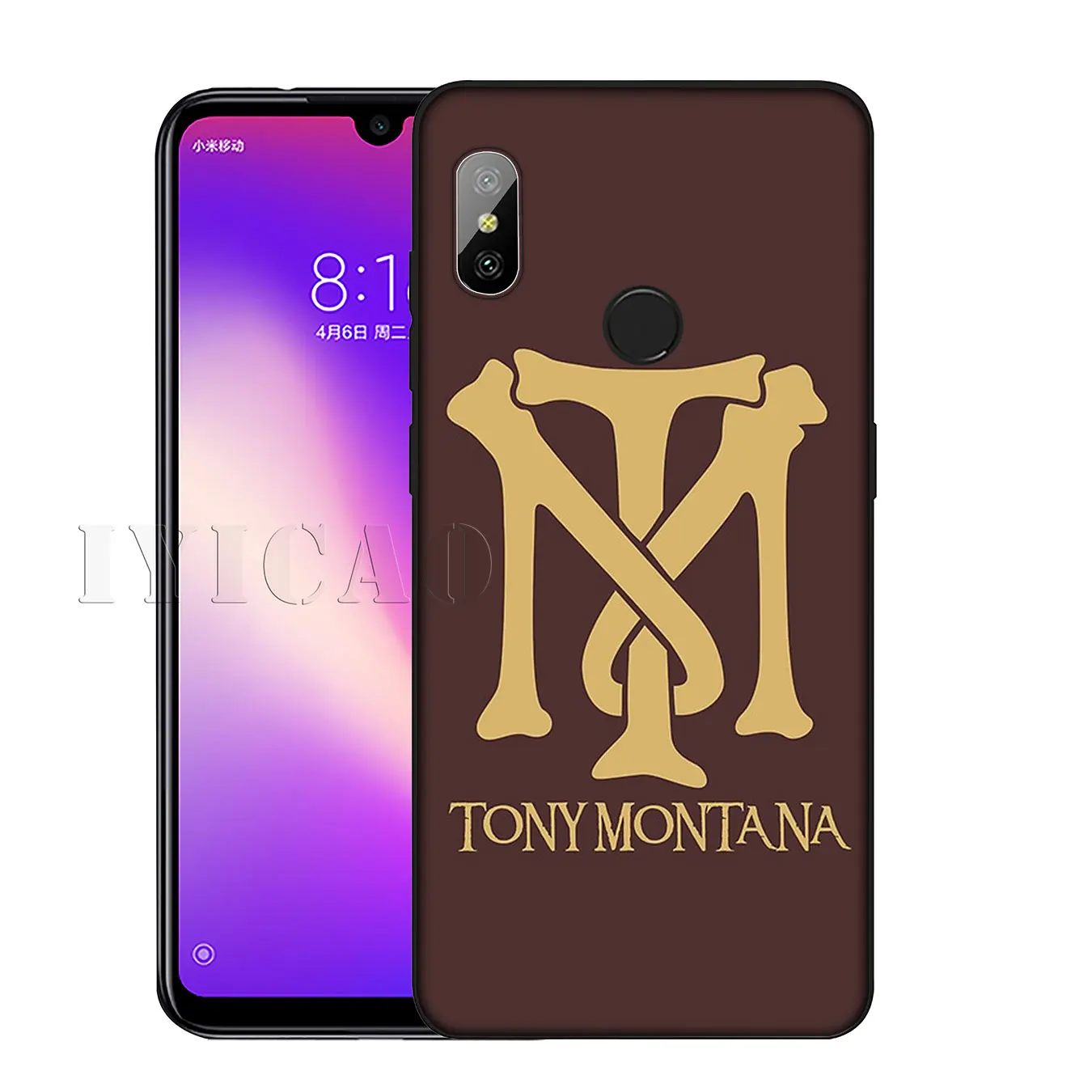 Scarface Tony Montana Luxury High-end Protector Soft Case for Xiaomi Redmi K30 K20 8A 7A 6A 5A S2 GO Note 8 8T 7 5 6 Pro |