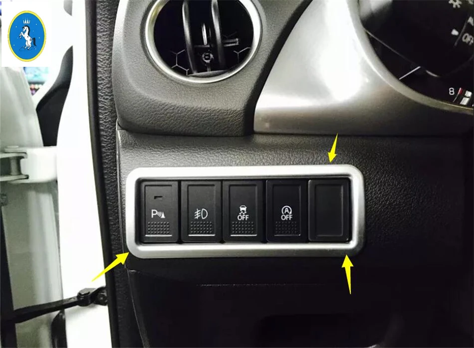 Автоаксессуары Yimaautotrims головное освещение лампа переключатель крышка накладка
