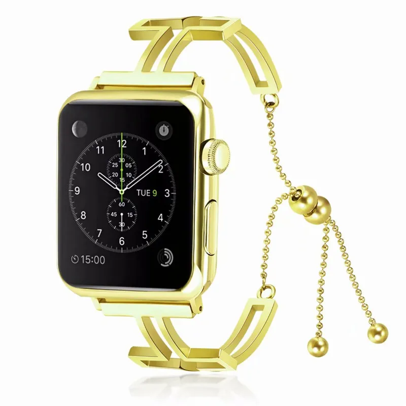 38 мм 40 Золотой браслет ремешок для Apple Watch iWatch серии 1 2 3 4 модные повседневные