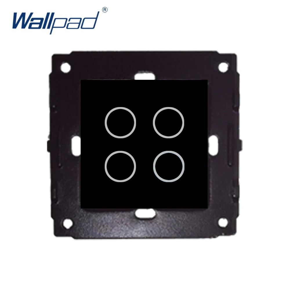 

Wallpad 4 Gang 2 Wall Touch ВКЛ/ВЫКЛ 4 Gang переключатель функциональный ключ для модуля только 52*52 мм без рамки переключателя серия для заказчика DIY