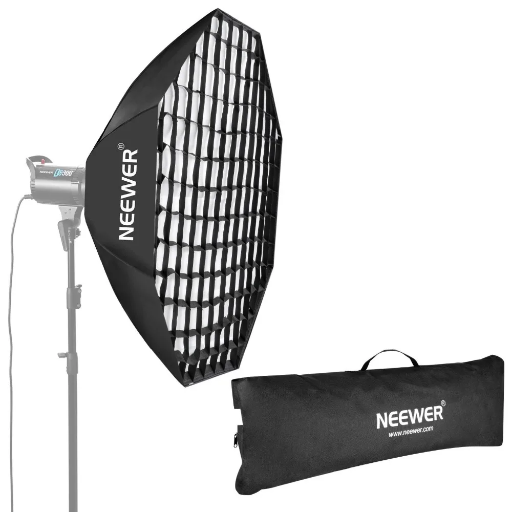 Софтбокс Neewer 55 &quot/140 см с восьмиугольным зонтом для Nikon/Canon/Sony/Pentax/Olympus/Panasonic/Lumix