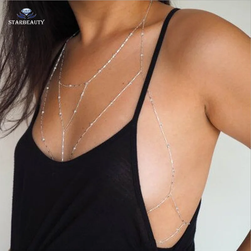 

Sexy Body Chain Necklace Elegant Summer Crystal Rhinestone Crossover Waist Belly Chain 2017 Collier Bijoux Bikini Accessories