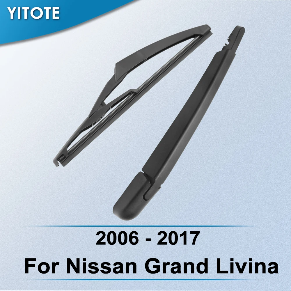 Задний стеклоочиститель YITOTE и рычаг для Nissan великая ливина 2006 2007 2008 2009 2010 2011 2012 2013