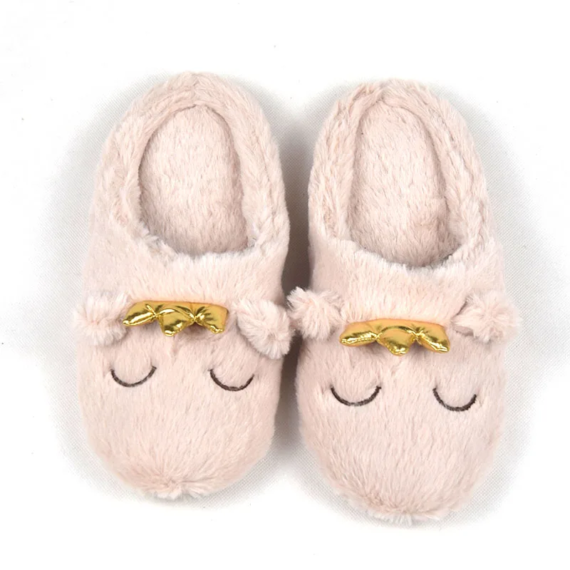 FAYUEKEY Весна лето осень дома Пёс из мультфильма с короной плюшевые тапочки Для