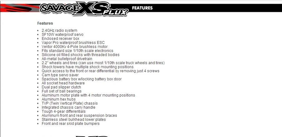 Дикари XS FLUX RTR Радиоуправление HPI106571, 106571