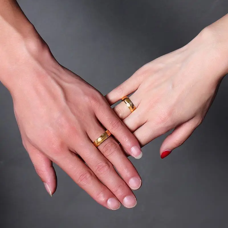 Kemstone классический AAA кубического циркония нержавеющая сталь Золото Цвет парные